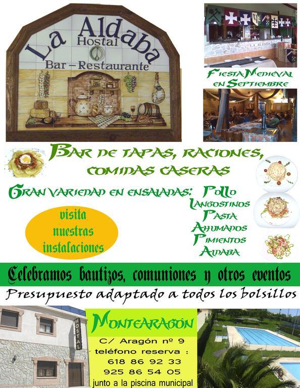 מלון Montearagon Hostal La Aldaba מראה חיצוני תמונה